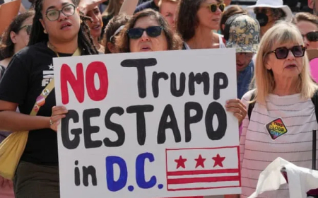 ترامپ کنترل پلیس واشنگتن را به دست گرفت؛ استقرار گارد ملی در پایتخت آمریکا