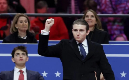 حضور پسر ترامپ در تیک‌تاک